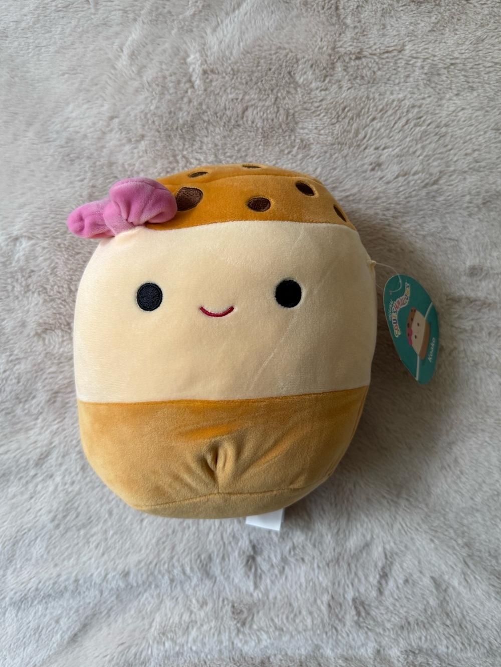 NWT Squishmallows Koako the Ice Cream Sandwich with Bow Scented 8”